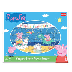 Funskool Peppa Pig - Peppa's Beach Party 48 Pieces Puzzle for 4 Years Old And Above