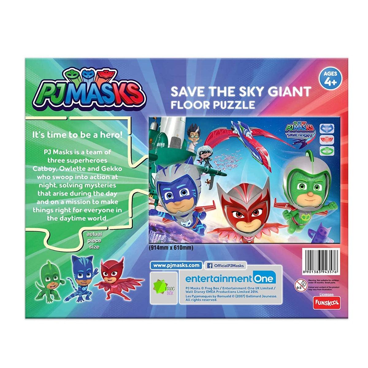 Funskool PJ Masks Save The Sky Giant Floor Puzzle