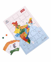 Funskool Play & Learn-Discover India Educational Puzzle for 5 Year Old Kids and Above