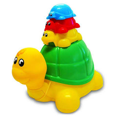Funskool Giggles Ride 'n Hide Turtle, Multi Color