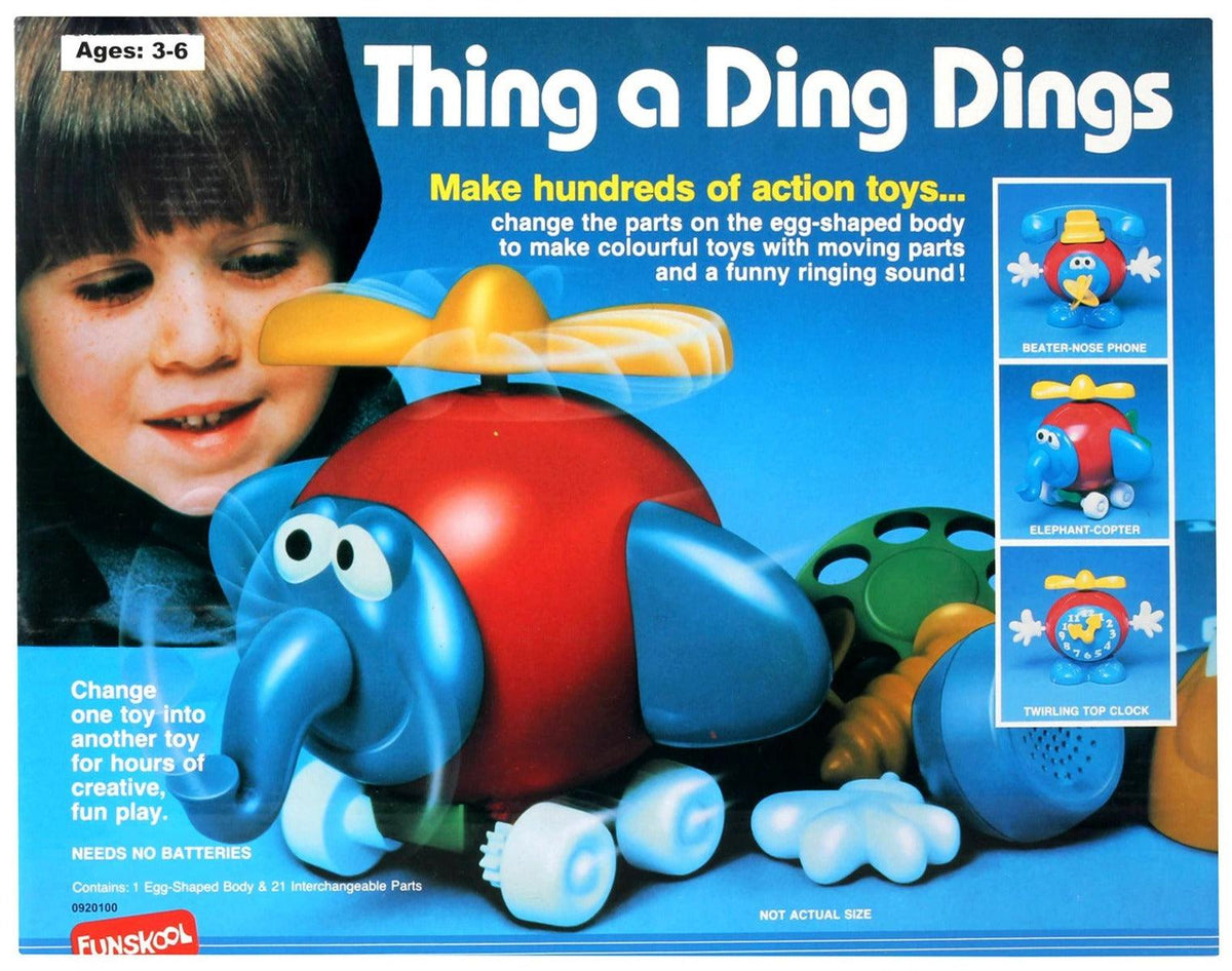 Funskool Thing A Ding Dings DIY Activity Toy for Ages 3 Years and Up