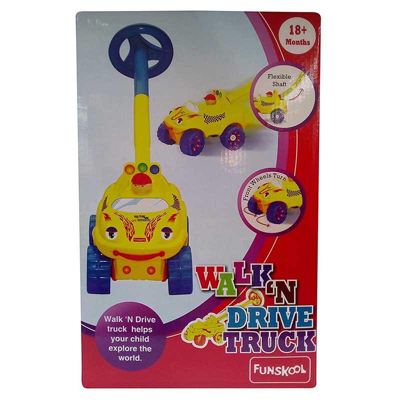 Funskool Giggles Walk N Drive Truck Toy