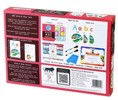 Funvention ABC Alphabets - Write and Wipe Activity Educational Game for 3-6 Years Kids