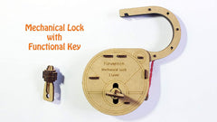 Funvention Mechanical Lock - DIY STEM base learning Utility kit