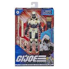 G.I. Joe Classified Series Arctic Mission Storm Shadow Action Figure 14 Premium Toy with Accessories 6-Inch-Scale with Custom Package Art