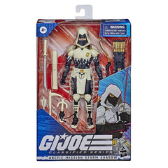 G.I. Joe Classified Series Arctic Mission Storm Shadow Action Figure 14 Premium Toy with Accessories 6-Inch-Scale with Custom Package Art