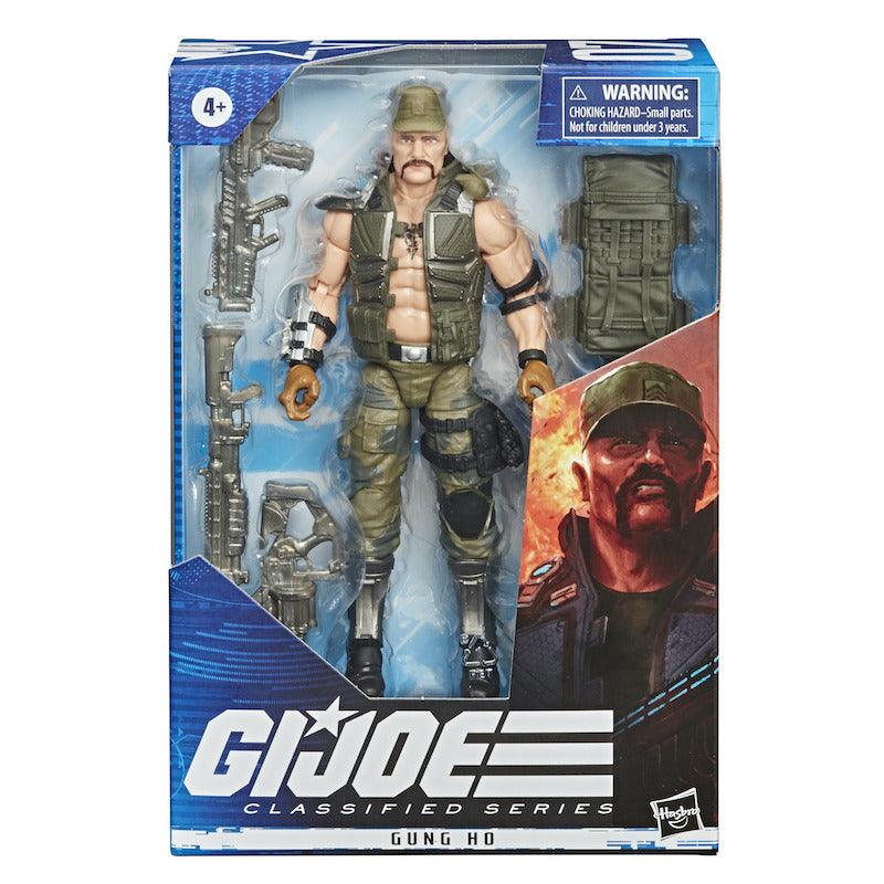G.I. Joe Classified Series Gung Ho Action Figure 07 Collectible Premium Toy with Multiple Accessories 6-Inch Scale with Custom Package Art
