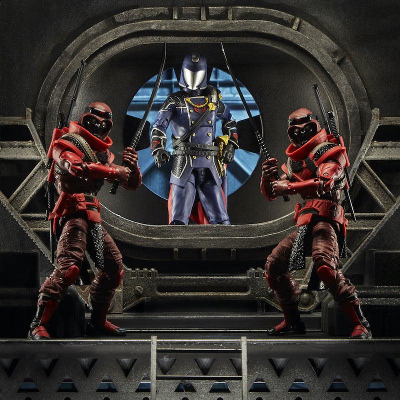 G.I. Joe Classified Series Red Ninja Action Figure 08 Collectible Premium Toy with Multiple Accessories 6-Inch Scale with Custom Package Art