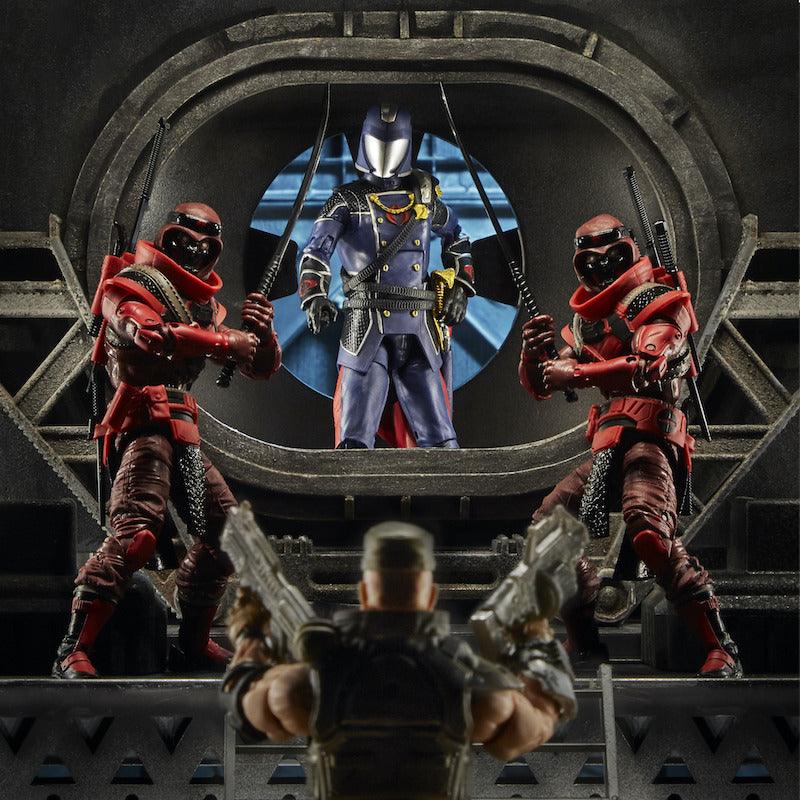 G.I. Joe Classified Series Red Ninja Action Figure 08 Collectible Premium Toy with Multiple Accessories 6-Inch Scale with Custom Package Art