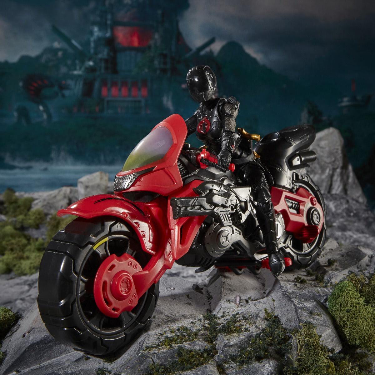G.I. Joe Classified Series Special Missions: Cobra Island Baroness with C.O.I.L. Figure and Vehicle Set 13, Premium Toys, Custom Package Art