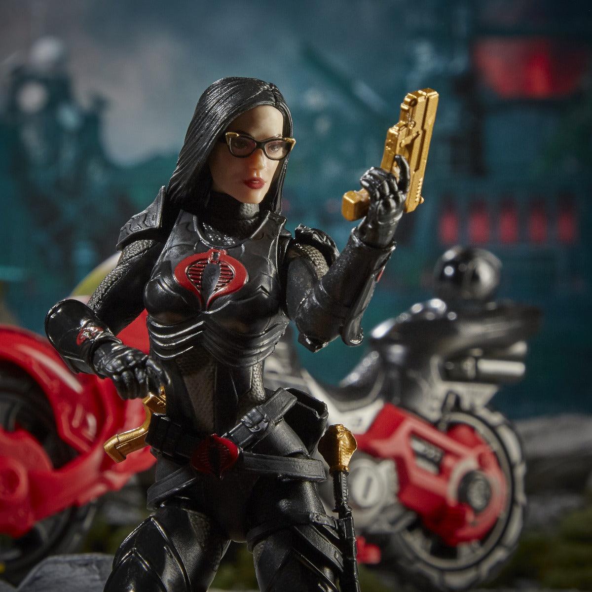 G.I. Joe Classified Series Special Missions: Cobra Island Baroness with C.O.I.L. Figure and Vehicle Set 13, Premium Toys, Custom Package Art