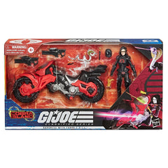 G.I. Joe Classified Series Special Missions: Cobra Island Baroness with C.O.I.L. Figure and Vehicle Set 13, Premium Toys, Custom Package Art