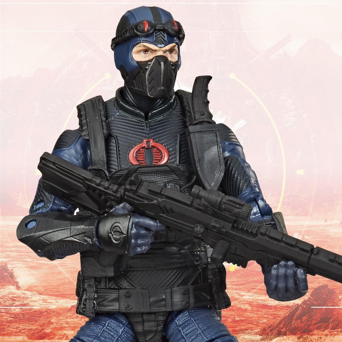 G.I. Joe Classified Series Special Missions: Cobra Island Cobra Trooper Action Figure 12 Premium Toy 6-Inch Scale with Custom Package Art