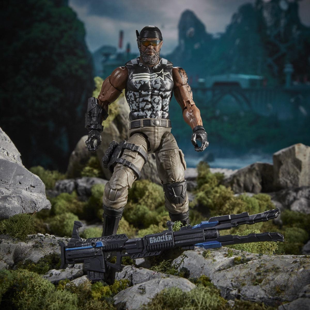 G.I. Joe Classified Series Special Missions: Cobra Island Roadblock Action Figure 11 Premium Toy 6-Inch Scale with Custom Package Art