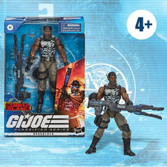 G.I. Joe Classified Series Special Missions: Cobra Island Roadblock Action Figure 11 Premium Toy 6-Inch Scale with Custom Package Art