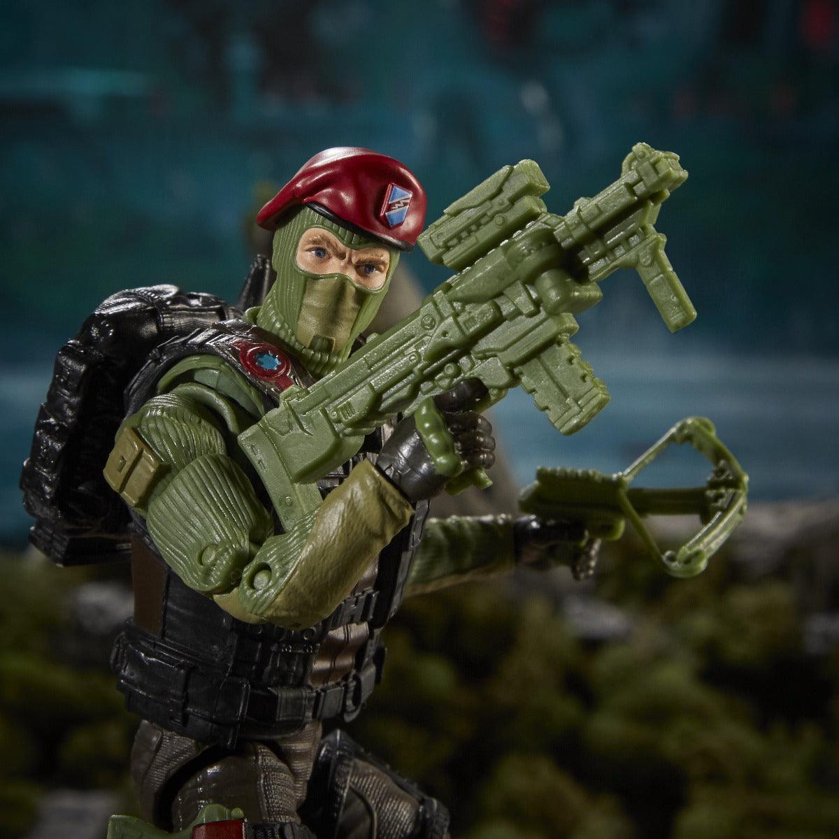 G.I. Joe Classified Series Special Missions: Cobra Island Wayne ‚Äö√Ñ√∫Beach Head‚Äö√Ñ√π Sneeden Action Figure 10 Premium Toy with Custom Package Art