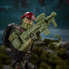 G.I. Joe Classified Series Special Missions: Cobra Island Wayne ‚Äö√Ñ√∫Beach Head‚Äö√Ñ√π Sneeden Action Figure 10 Premium Toy with Custom Package Art
