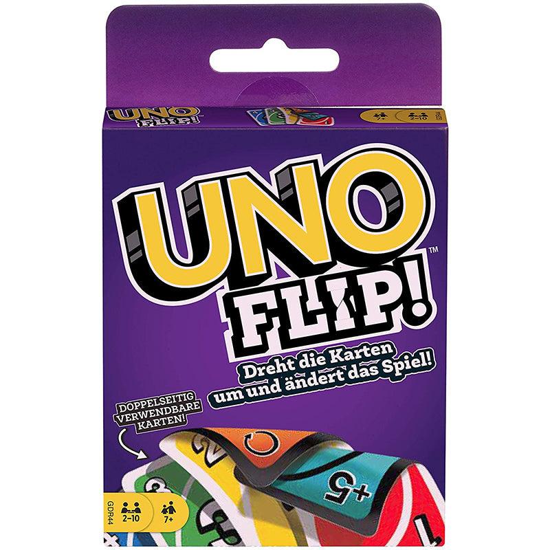 Mattel Games Uno Flip Side Family & Friends Card Game for Ages 7+