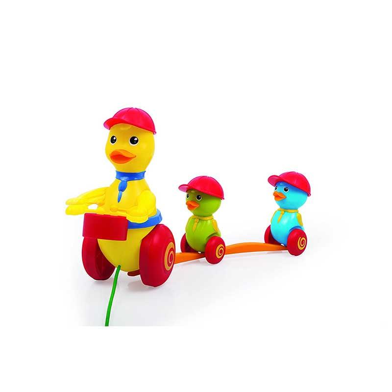 Funskool Giggles Duck parade Pull Along Toy