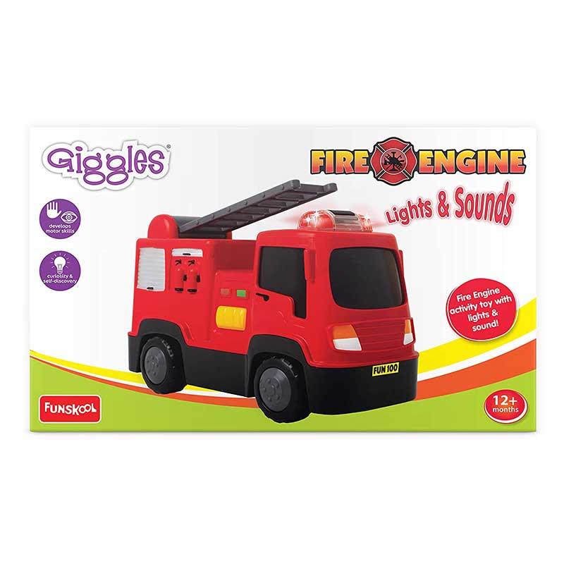 Funskool Giggles Fire Engine