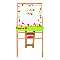 Giggles My First Easel - 4 in 1 Double Sided Wooden Easel Board