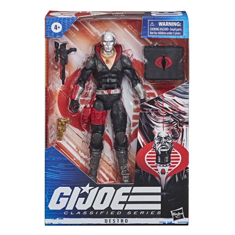 G.I. Joe Classified Series Destro Action Figure 03 Collectible Toy with Multiple Accessories