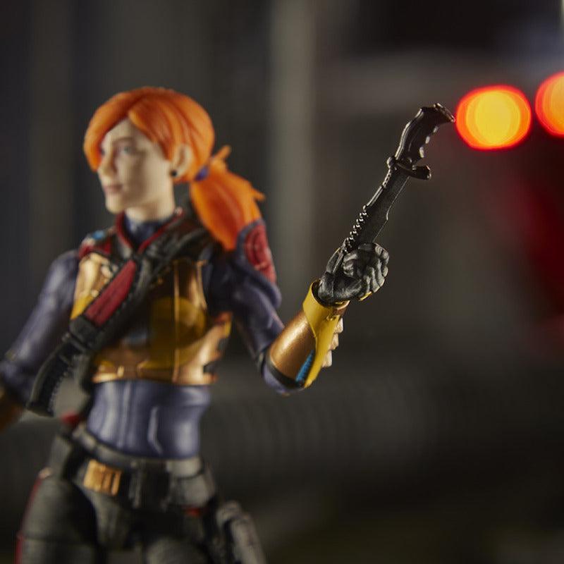 G.I. Joe Classified Series Scarlett Action Figure Collectible 05 Toy with Multiple Accessories