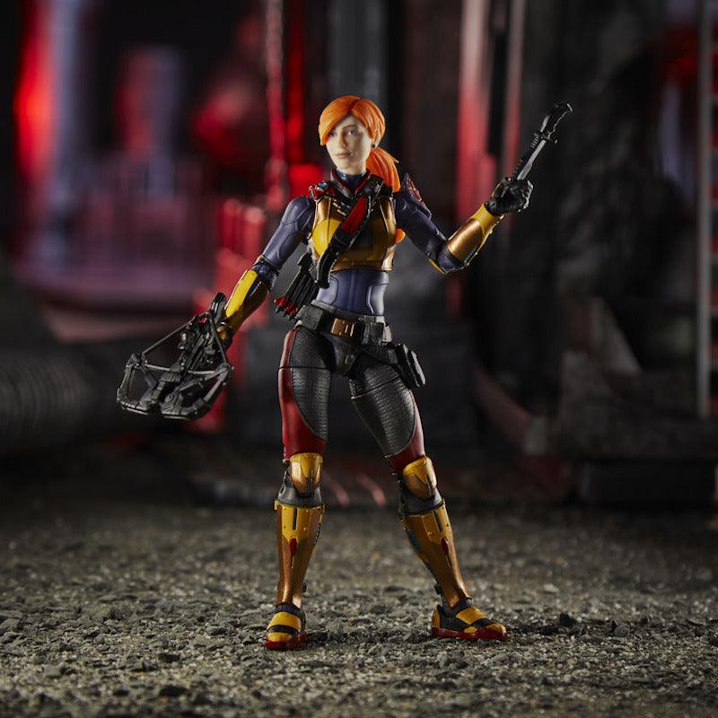 G.I. Joe Classified Series Scarlett Action Figure Collectible 05 Toy with Multiple Accessories