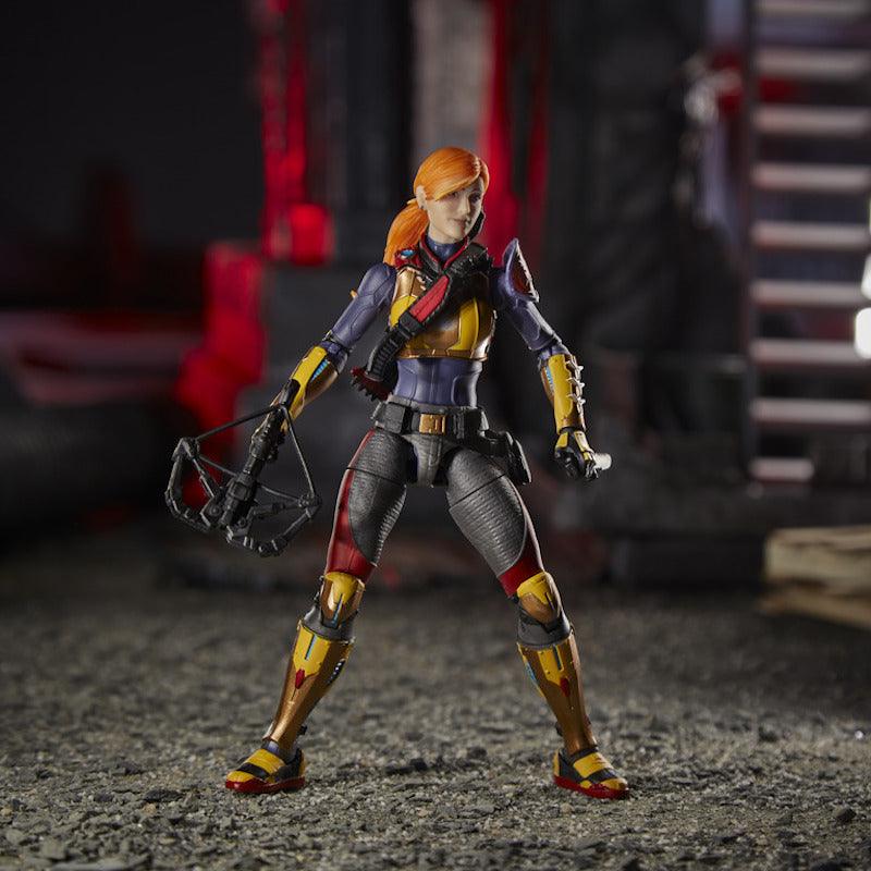 G.I. Joe Classified Series Scarlett Action Figure Collectible 05 Toy with Multiple Accessories