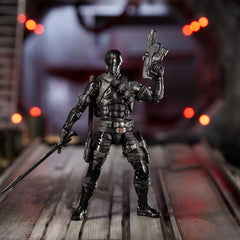 G.I. Joe Classified Series Snake Eyes Action Figure 02 Collectible Toy with Multiple Accessories