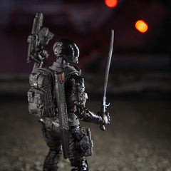 G.I. Joe Classified Series Snake Eyes Action Figure 02 Collectible Toy with Multiple Accessories