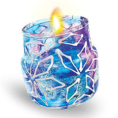 ToyKraft Glass Painted Mini Candle Art and Craft Activity Kit