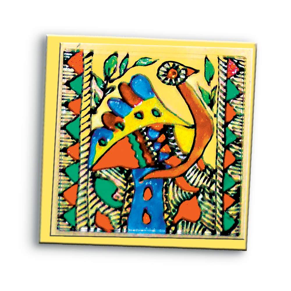 ToyKraft Glass Painting Madhubani Kit Art & Craft Activity Kit