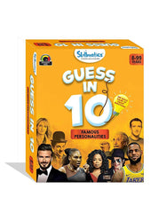 Skillmatics - Famous Personalities - Guess in 10 (Ages 8-99) | Card Game of Smart Questions | General Knowledge for Families | Gifts for Boys and Girls