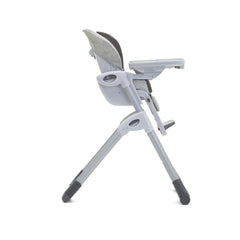 Joie Mimzy 2 in 1 High Chair Abstract Arrows - Portable Booster Seat For Ages 0-3 Years