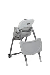 Joie Multiply 6 in 1 High Chair Petite City - Portable Booster Seat For Ages 0-6 Years