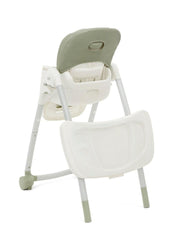 Joie Multiply 6 in 1 High Chair Leo - Portable Booster Seat For Ages 0-6 Years