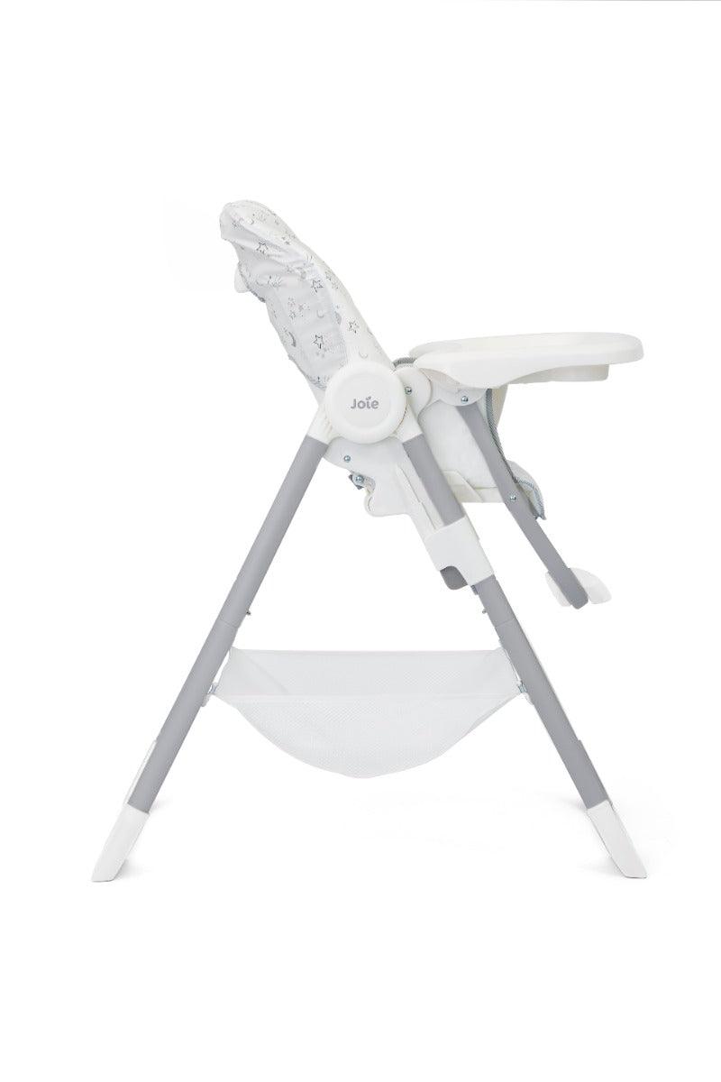 Joie Mimzy Snacker 2 in 1 High Chair Starry Night - Portable Booster Seat For Ages 0-3 Years
