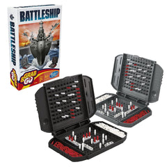 Hasbro Gaming Battleship Grab and Go Game - Portable 2 Player Game for Ages 7 and Up