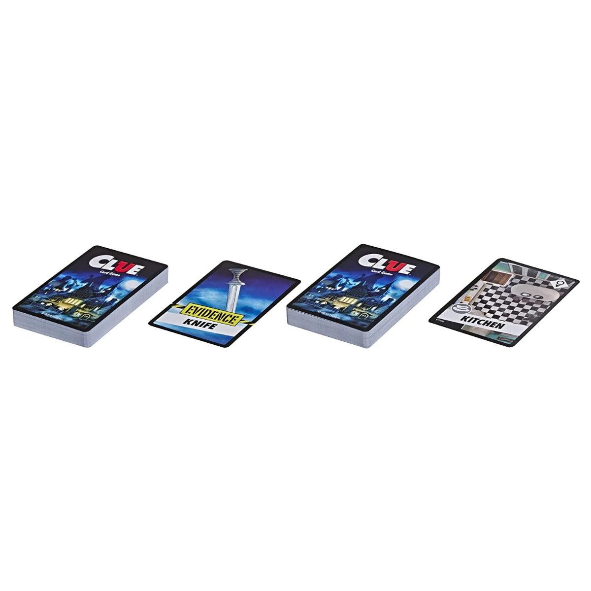 Hasbro Gaming Clue Card Game for Kids Ages 8 and Up