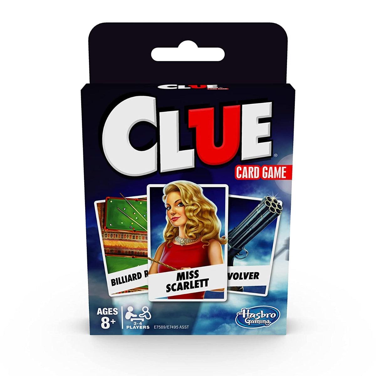 Hasbro Gaming Clue Card Game for Kids Ages 8 and Up