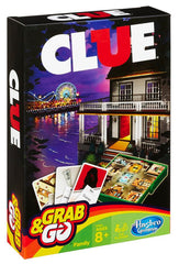 Hasbro Gaming Clue Grab & Go Game (Travel Size)