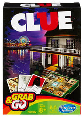 Hasbro Gaming Clue Grab & Go Game (Travel Size)