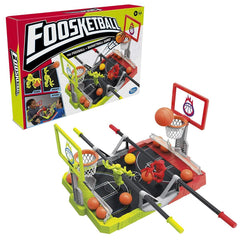 Hasbro Gaming Foosketball - Foosball Plus Basketball Shoot & Score Game for Kids Ages 8 and Up