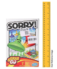 Hasbro Gaming Sorry Grab & Go for Kids Ages 6 and Up