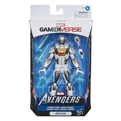 Hasbro Marvel Legends Series 6-inch Collectible Action Figure Toy Gamerverse Marvel's Avengers Starboost Armor Iron Man, 6 Accessories