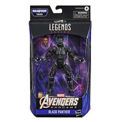 Hasbro Marvel Legends Series Avengers 6-inch Collectible Action Figure Toy Black Panther, Premium Design and 3 Accessories