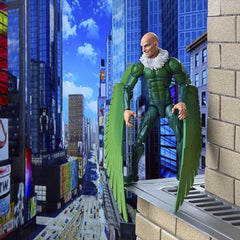 Hasbro Marvel Spider-Man Legends Series 6-inch Collectible Action Figure Marvel's Vulture Toy, With Build-A-Figure Piece and Accessory