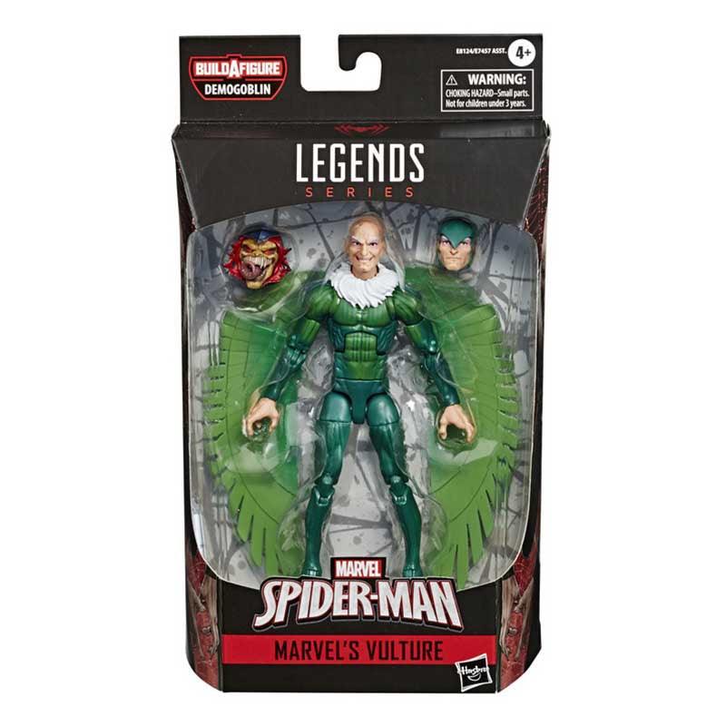 Hasbro Marvel Spider-Man Legends Series 6-inch Collectible Action Figure Marvel's Vulture Toy, With Build-A-Figure Piece and Accessory