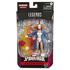 Hasbro Marvel Spider-Man Legends Series 6-inch Collectible Action Figure Marvel's White Rabbit Toy, Buid-A-Figure Pieces and Accessory